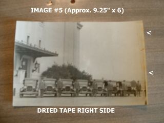 5 RARE 1930 ' s B/W PHOTOGRAPHS OF OAKLAND CALIF POLICE DEPT.  PARADE CARS UNIFORMS 7