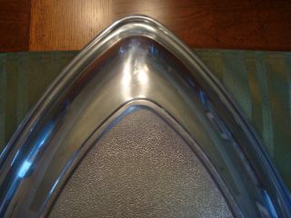 LENOX Pewter Silver Triangle Serving Platter Plate Dish chip and dip bowl set 8