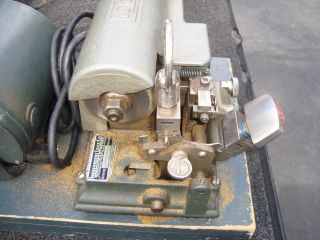 key cutting machine llco independent lock co.  model 2 - s 2