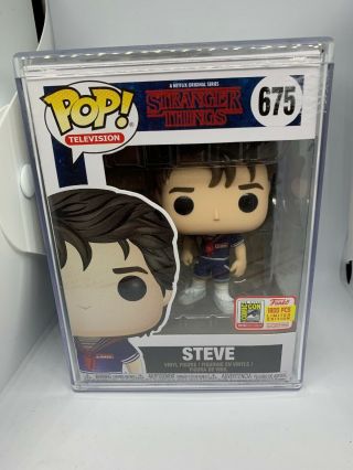 Sdcc Funko Fundays 2018 Steve And Robin Stranger Things Scoops Ahoy Pop Le1800
