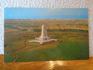 Postcard Wright Brothers National Memorial Kill Devil Hills,  Nc