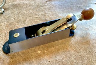Lie - Nielsen L - N No 9 Iron Miter Plane.  VGC.  Barely with Hot Dog Handle. 4