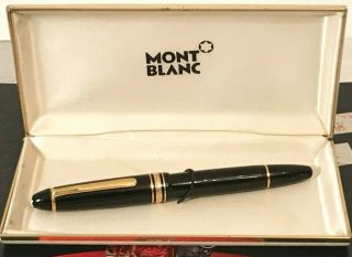 Vintage Montblanc Meisterstuck No.  146 Fountain Pen 4810 N 2 14 K