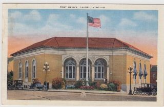 Post Office,  Laurel,  Mississippi.  1942