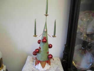 Patience Brewster Krinkles " Let There Be Light " Tree Very Rare