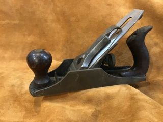 Antique Stanley Bedrock 603 Smooth Plane Type 6 Bailey Toolbox Sweetheart Iron