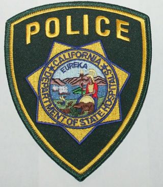 California Dept Of State Hospitals Police Ca St Agency Patch