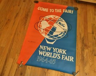 Vintage 1964 - 65 York World ' s Fair Poster All And Beauty 2