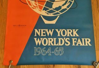 Vintage 1964 - 65 York World ' s Fair Poster All And Beauty 6