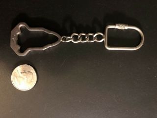 RARE KENNEDY SPACE CENTER NASA Metal Keyring Keychain Key Ring Chain - Beer Opener 3