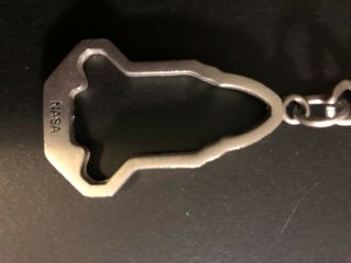 RARE KENNEDY SPACE CENTER NASA Metal Keyring Keychain Key Ring Chain - Beer Opener 4