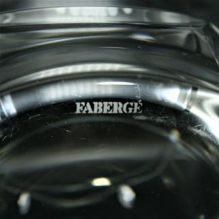 Faberge Cristal Champagne Ice Bucket Hand Cut and Etched Crystal 5