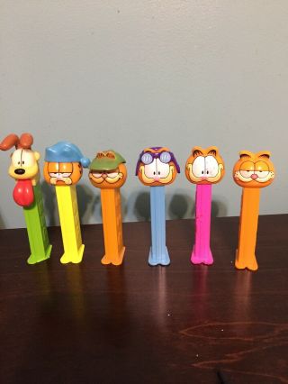 Garfield Odie Pez Dispensers