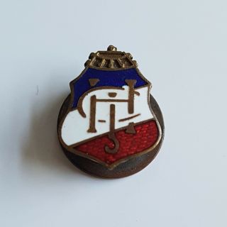 Old Football Soccer Kingdom Of Yugoslavia Federation Pin Badge
