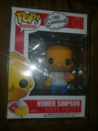 Funko Pop Television Homer Simpson 01 Vaulted - The Simpsons