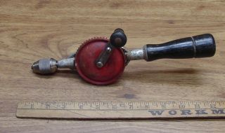 Old Tools,  Vintage Craftsman 9 - 4230 Eggbeater Drill W/screw Cap,