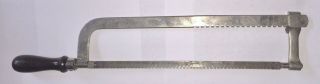 MILLERS FALLS No.  6 Hack Saw w/ Adjustable Frame Length 6 - 12 in.  Capacity VGC 3