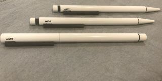 Rare Lamy Cp1 White Fountain Pen,  Model 57,  Bp Pen & Pencil - Estate
