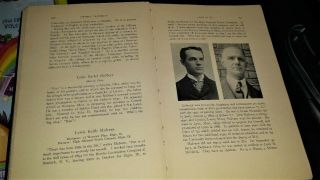 VINTAGE 1892 CORNELL UNIV.  33 YEAR CLASS REUNION YEARBOOK 384 PGS 2