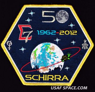 Sigma 7 - 50th Anniversary - Wally Schirra - Tim Gagnon Nasa Space Patch