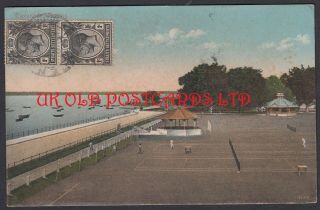 Malaya - Penang,  The Esplanade.  To India.  With Overland Postage Due