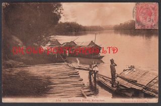 Malaya - Kelantan,  The Kelantan River,  F.  M.  S,  1921 To India