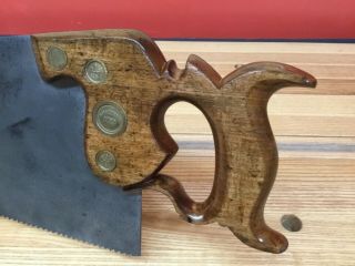 Triple Medallion R.  Groves & Sons Use 26 " Rip Cut Saw 6 Ppi Antique Sharpened