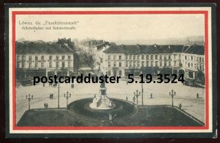3524 - Belgium Loewen/ Leuven 1914 Banhofsplatz