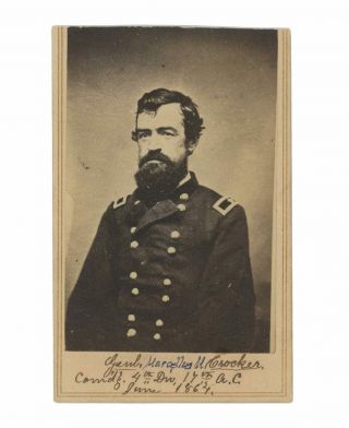 Civil War Cdv Of Union General Marcellus M.  Crocker