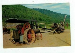 Vintage Post Card 1917 Model Frick Stream Traction Engine Tractor
