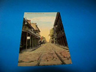 Royal Street Orleans,  Louisiana Vintage Postcard