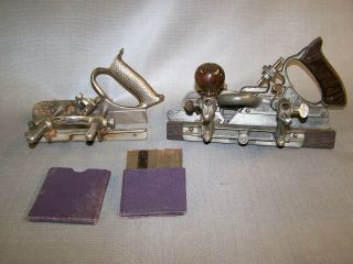 Record 405 Multiplane And 044 Plow Plane And Cutter Set For Plow Plane