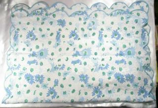 4 D.  Porthault Pillow Shams Scalloped Edges Family Owned Issues Below