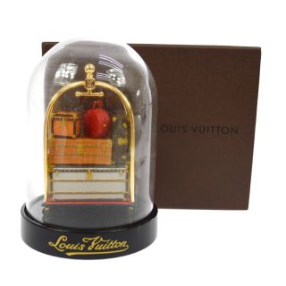 Authentic Louis Vuitton Snow Dome Lv 25th Anniversary Trunk Bag Novelty Ak34101h