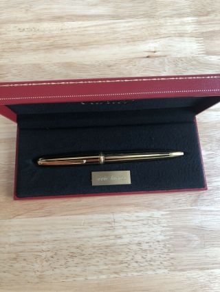 LOUIS CARTIER DANDY LIMITED EDITION BALLPOINT PEN,  BOX,  PAPERS 3