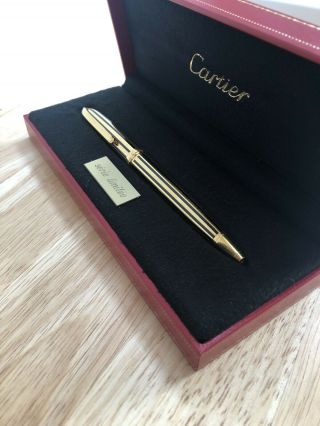 LOUIS CARTIER DANDY LIMITED EDITION BALLPOINT PEN,  BOX,  PAPERS 5