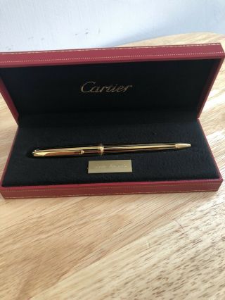 LOUIS CARTIER DANDY LIMITED EDITION BALLPOINT PEN,  BOX,  PAPERS 6