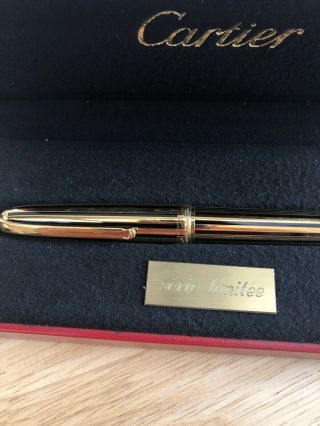 LOUIS CARTIER DANDY LIMITED EDITION BALLPOINT PEN,  BOX,  PAPERS 7