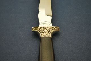 Dr.  Fred Carter Italian Renaissance Dagger Engraved and Carved Custom Knife 3