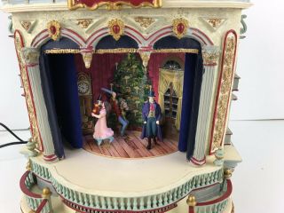 Mr.  Christmas Nutcracker Ballet Animated Opera Music Box 3
