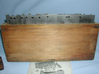 Stanley No.  45 Combination Plow Plane & 23 Cutters,  Blades 10
