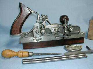 Stanley No.  45 Combination Plow Plane & 23 Cutters,  Blades 2