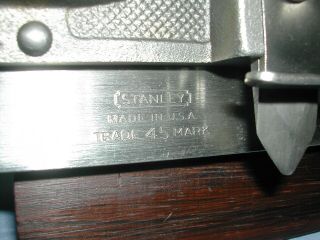 Stanley No.  45 Combination Plow Plane & 23 Cutters,  Blades 6