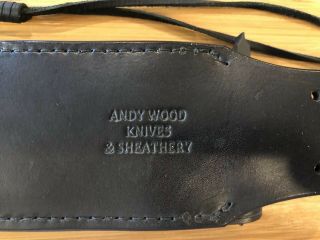 Andy Wood Rambo Mission II Knife - Lile Tribute 440C 9