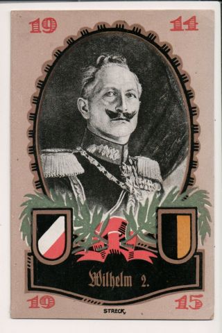 Vintage Postcard Kaiser Wilhelm Ii I