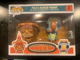 Disney Funko Pop Enchanted Tiki Room 55th Anniversary Pele & Barker Parrot