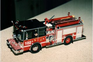 Code 3 Collectible Luverne Pumper - 12892 Cfd E - 102