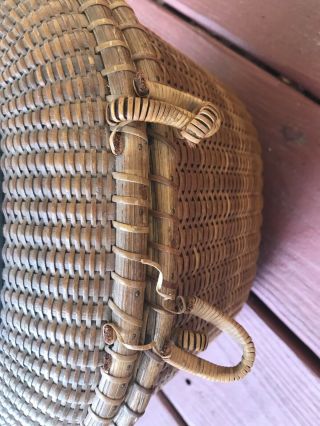 Nantucket Basket Purse by Stanley M Roop Signed and Dated 1964 9