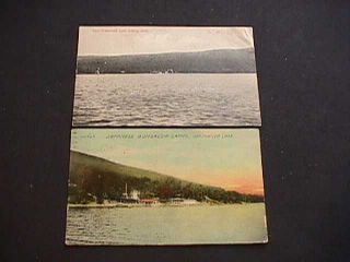 Japanese Bungalow Campa & View Of Greenwood Lake,  Ny - Nj 1912 Postcards