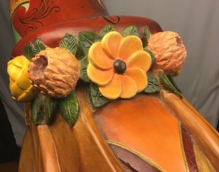 JON OLSON Hand Carved - One of a Kind - Full Size CAROUSEL Bee (Horse) 9